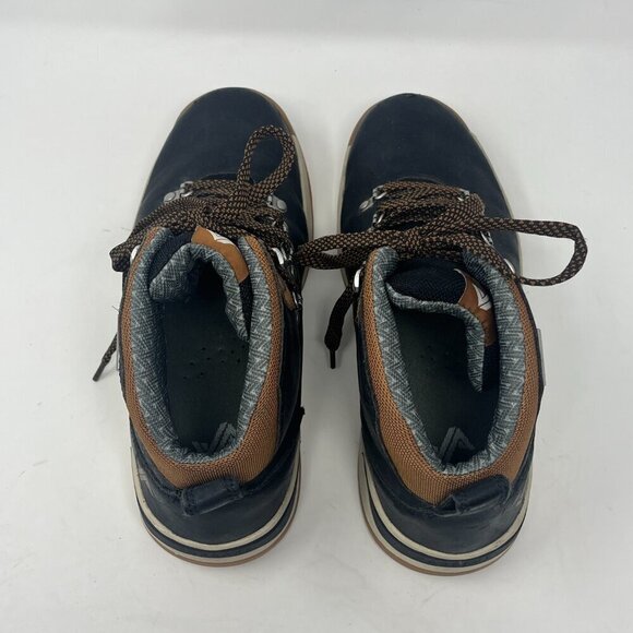 Forsake Halden Mid Men's Waterproof Hiking Sneaker Boot 8 Black Tan - Picture 12 of 14